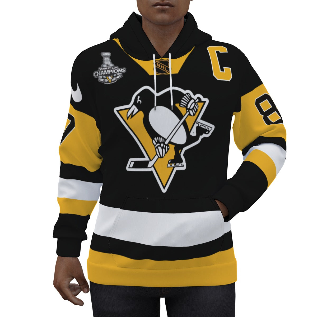 Sidney Crosby Pittsburgh Penguins Jersey Hoodie