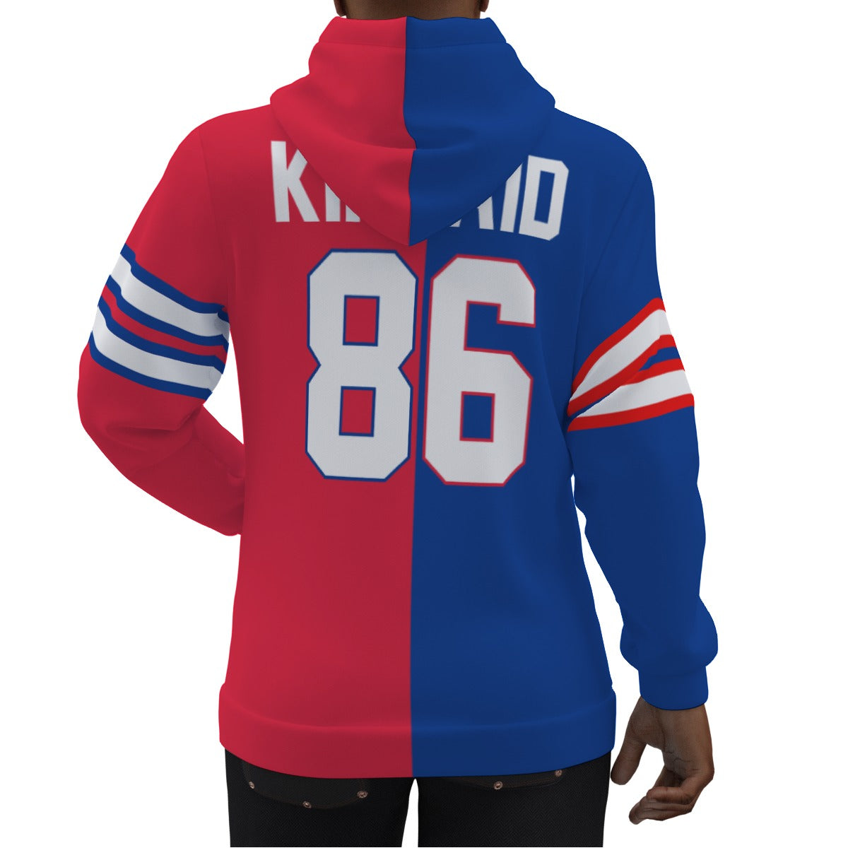 Buffalo Bills Dalton Kincaid Jersey Hoodie 1/2 1/2