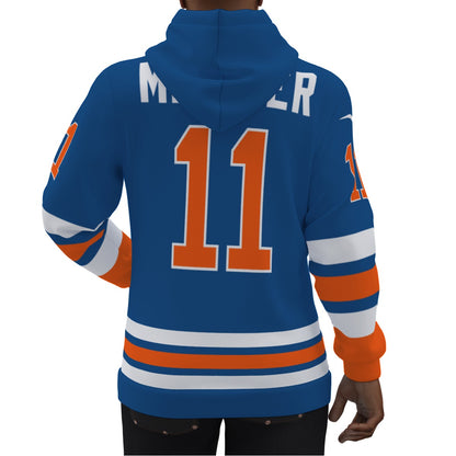 Mark Messier Edmonton Oilers Jersey Hoodie