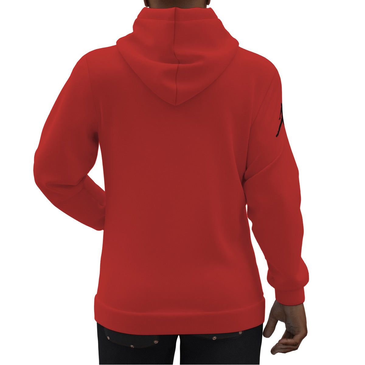 Michael Jordan Salem Old School Red Hoodie