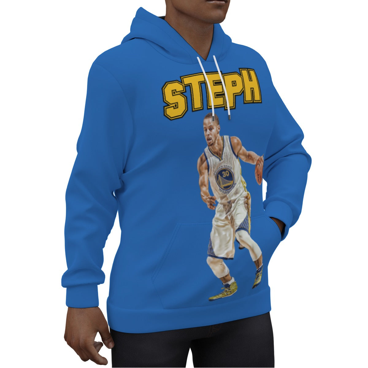 Steph Curry Blue Golden State Warriors Hoodie