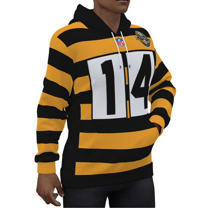 George Pickens Pittsburgh Steelers Bumble Bee Jersey Hoodie