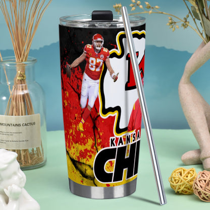 Kansas City Chiefs 20oz Tumbler Version 2