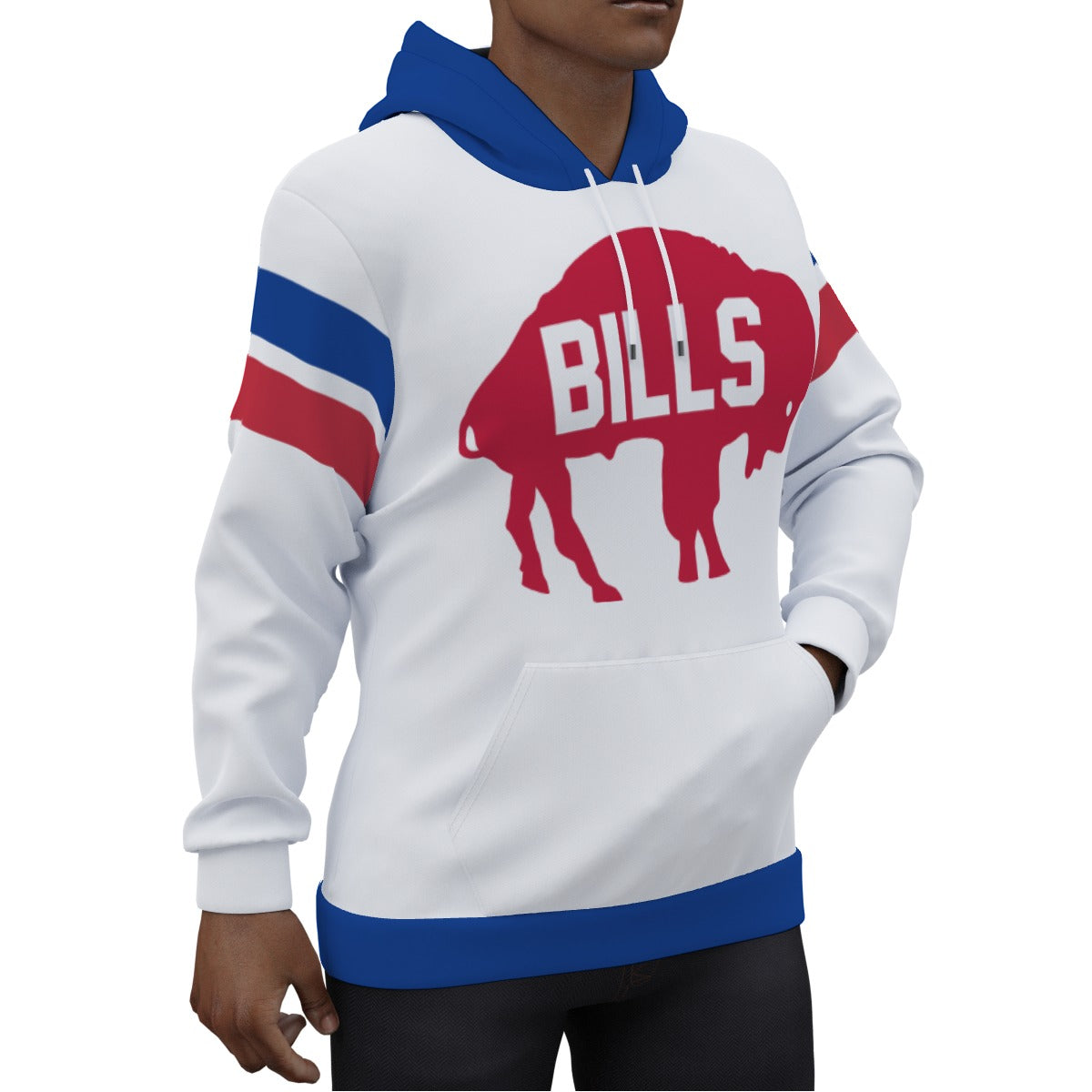 Buffalo Bills White Alternative Jersey Old Logo