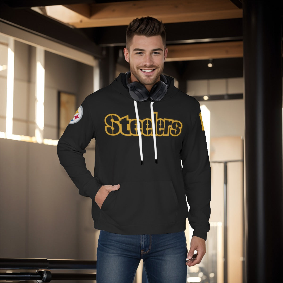 Pittsburgh Steelers Black Hoodie