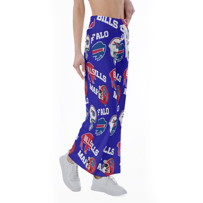 Buffalo Bills Women's High-waisted Straight-leg Trousers