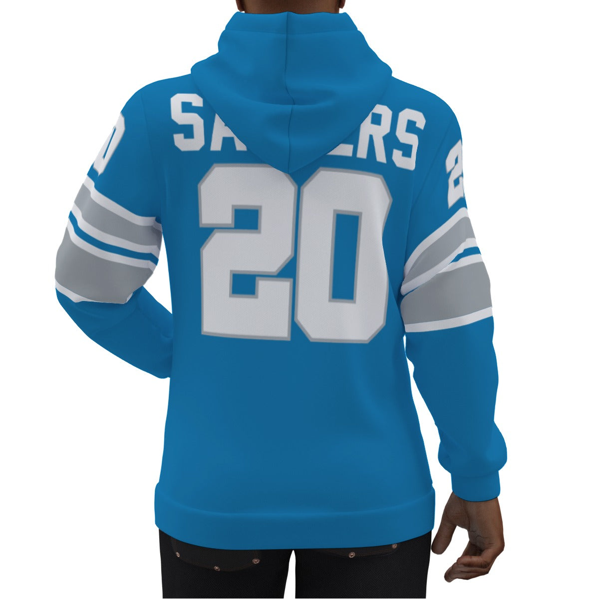 Barry Sanders Mitchell Ness Jersey Hoodie