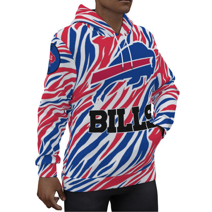 Buffalo Bills Zubaz New Logo Hoodie