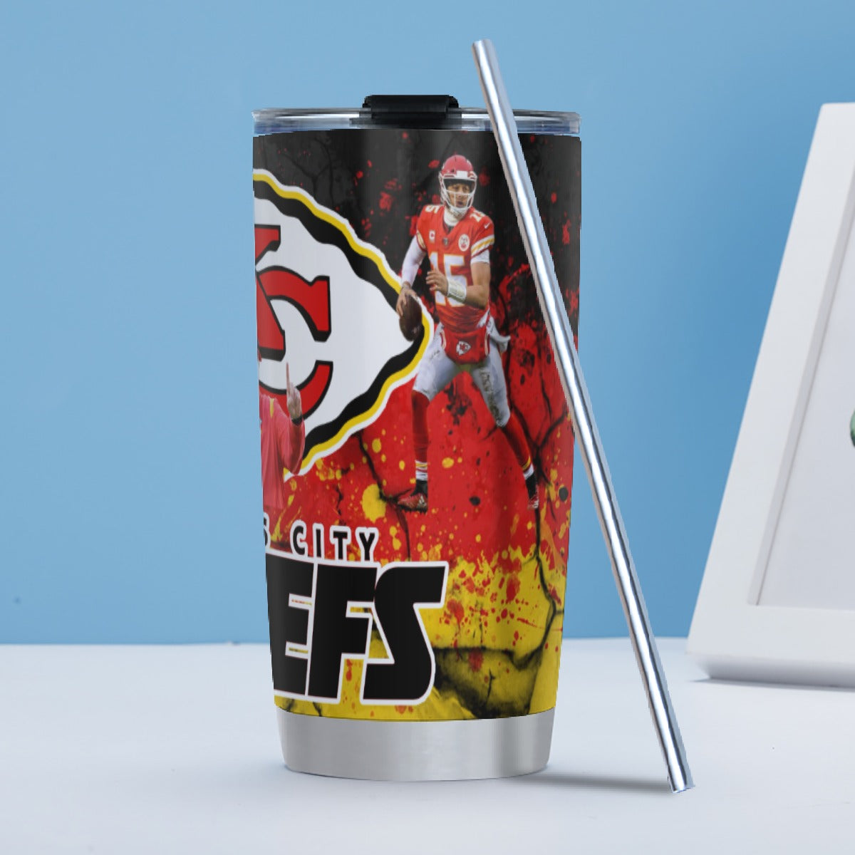 Kansas City Chiefs 20oz Tumbler Version 2