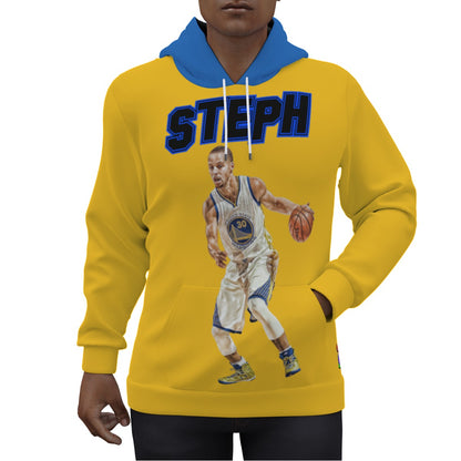 Steph Curry Yellow Golden State Warriors Hoodie