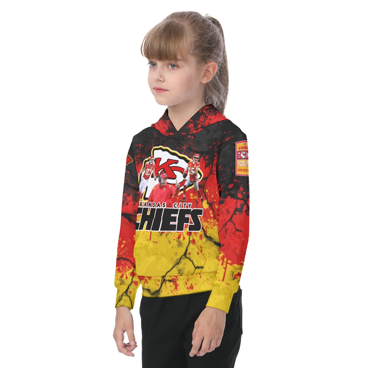 Youth Fire Kansas City Chiefs Hoodie