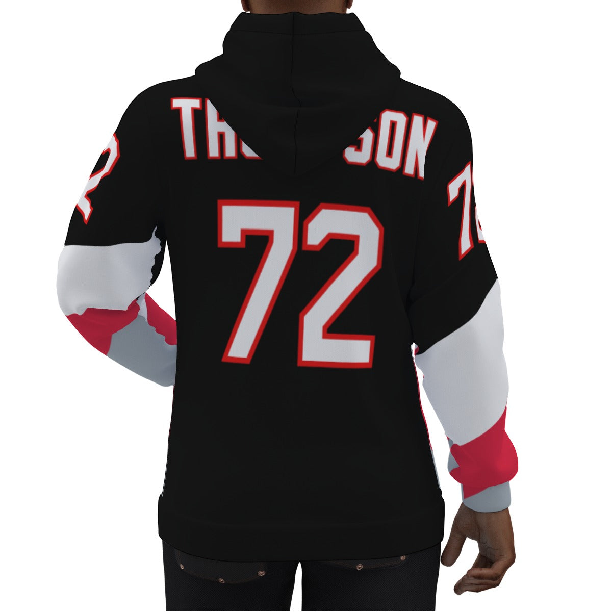 Tage Thompson Buffalo Sabres Jersey Hoodie Black