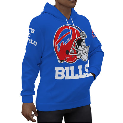 Buffalo Bills Old Helmet Hoodie