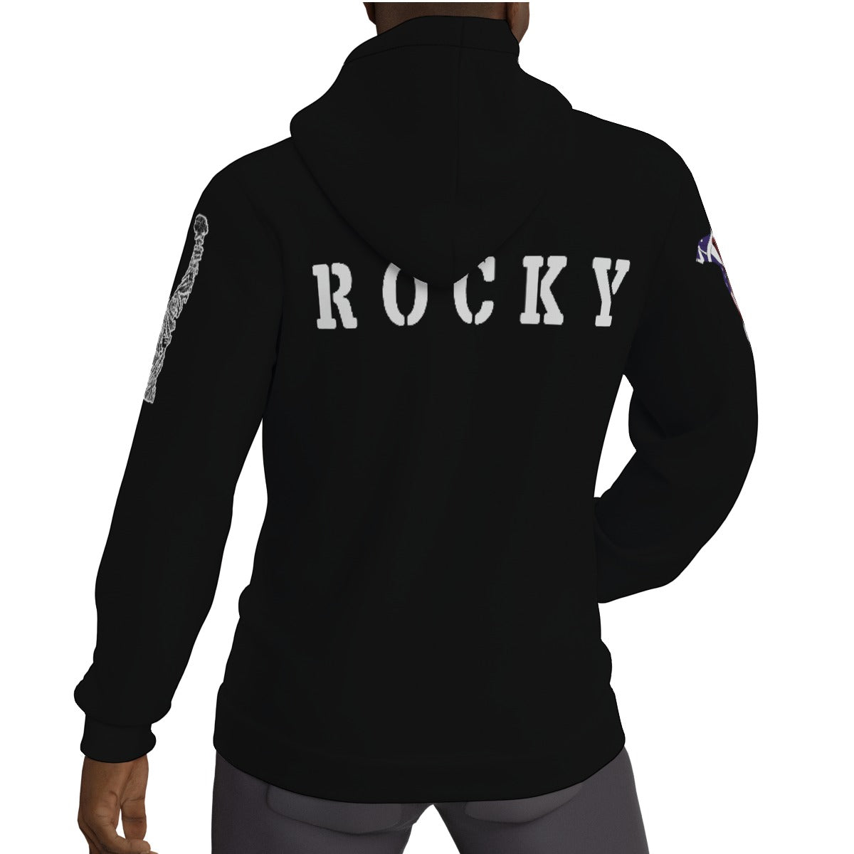 Rocky 4 Fleeced Lined Hoodie