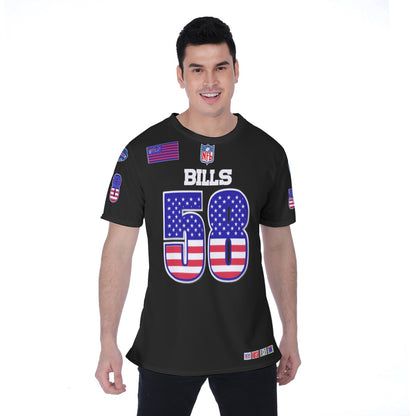 Matt Milano Flag Jersey T-Shirt