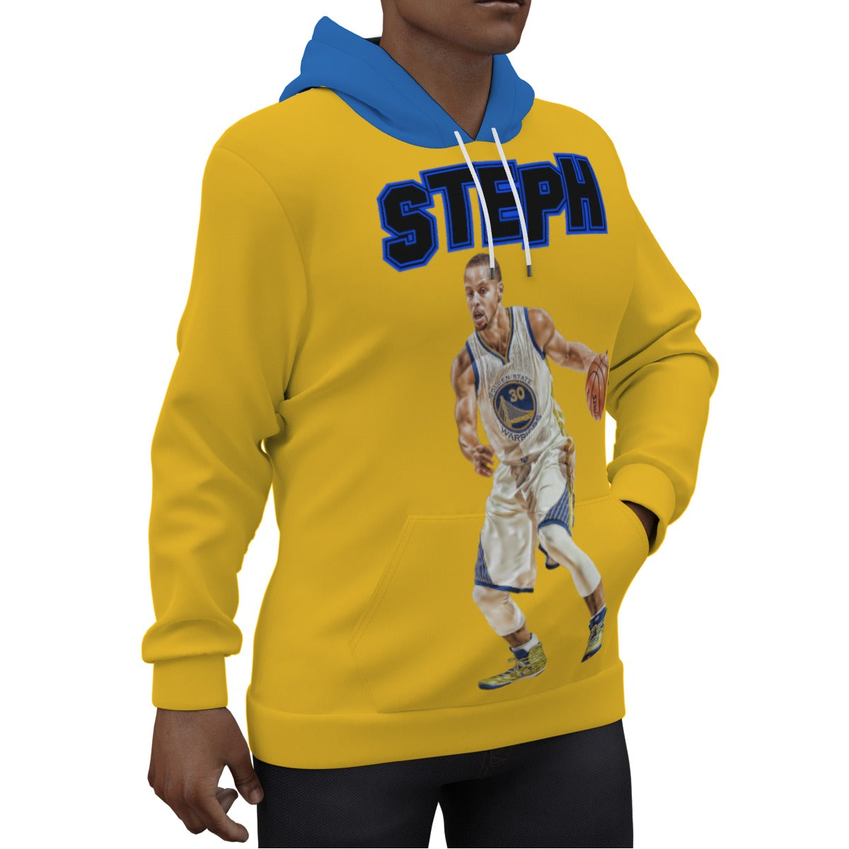 Steph Curry Yellow Golden State Warriors Hoodie