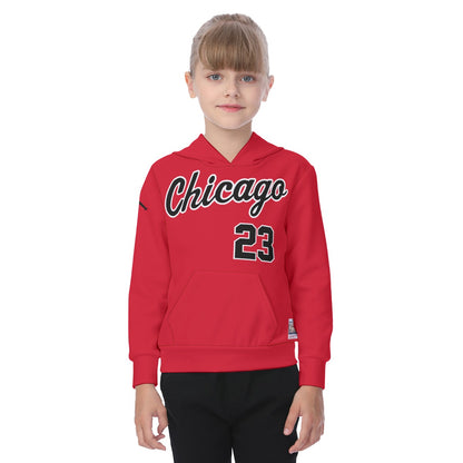 Youth Michael Jordan Red Rookie Jersey Hoodie