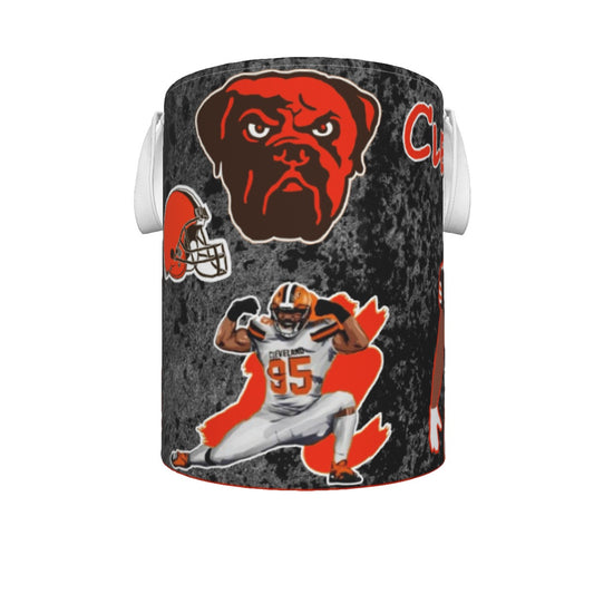 Cleveland Brown Laundry Foldable Laundry Hamper