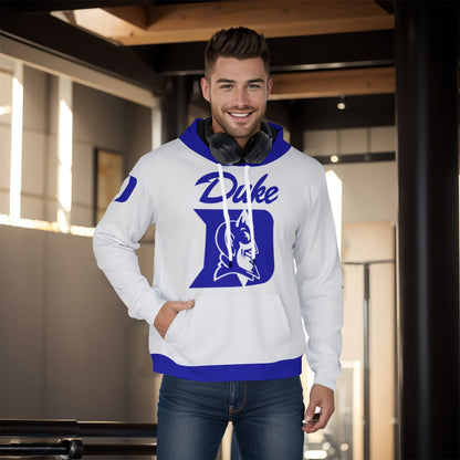 Duke University White Hoodie Version 2