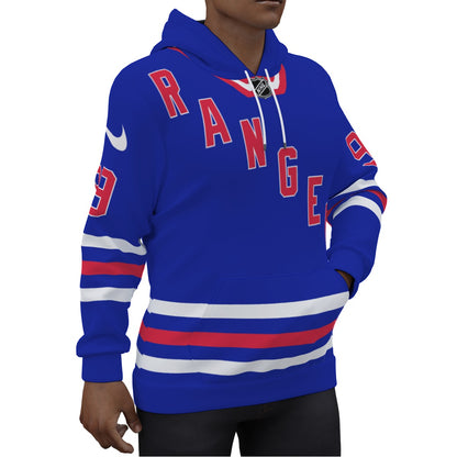 Wayne Gretzky New York Rangers Jersey Hoodie