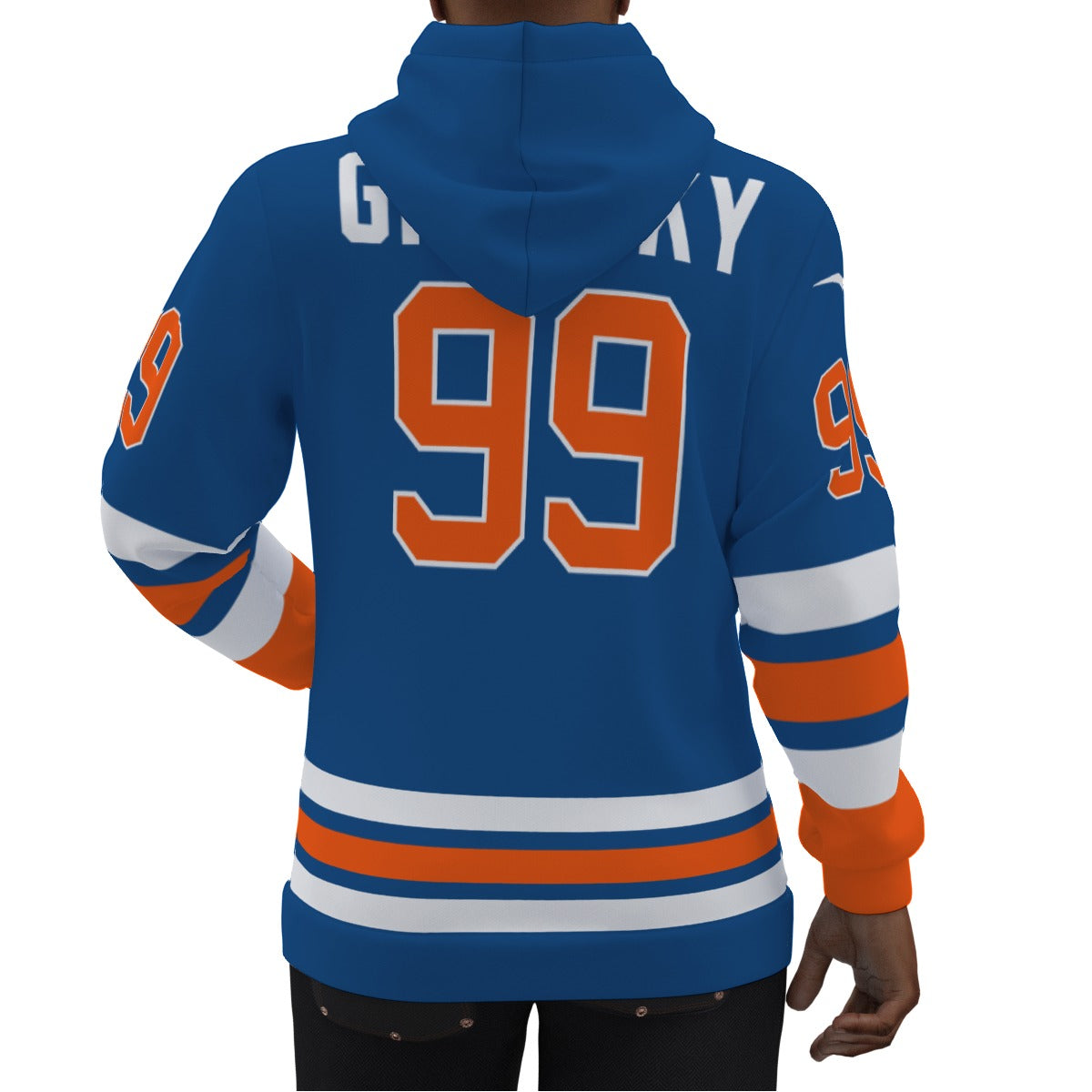 Wayne Gretzky Edmonton Oilers Jersey Hoodie