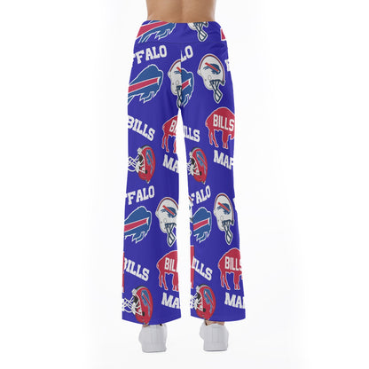 Buffalo Bills Women's High-waisted Straight-leg Trousers