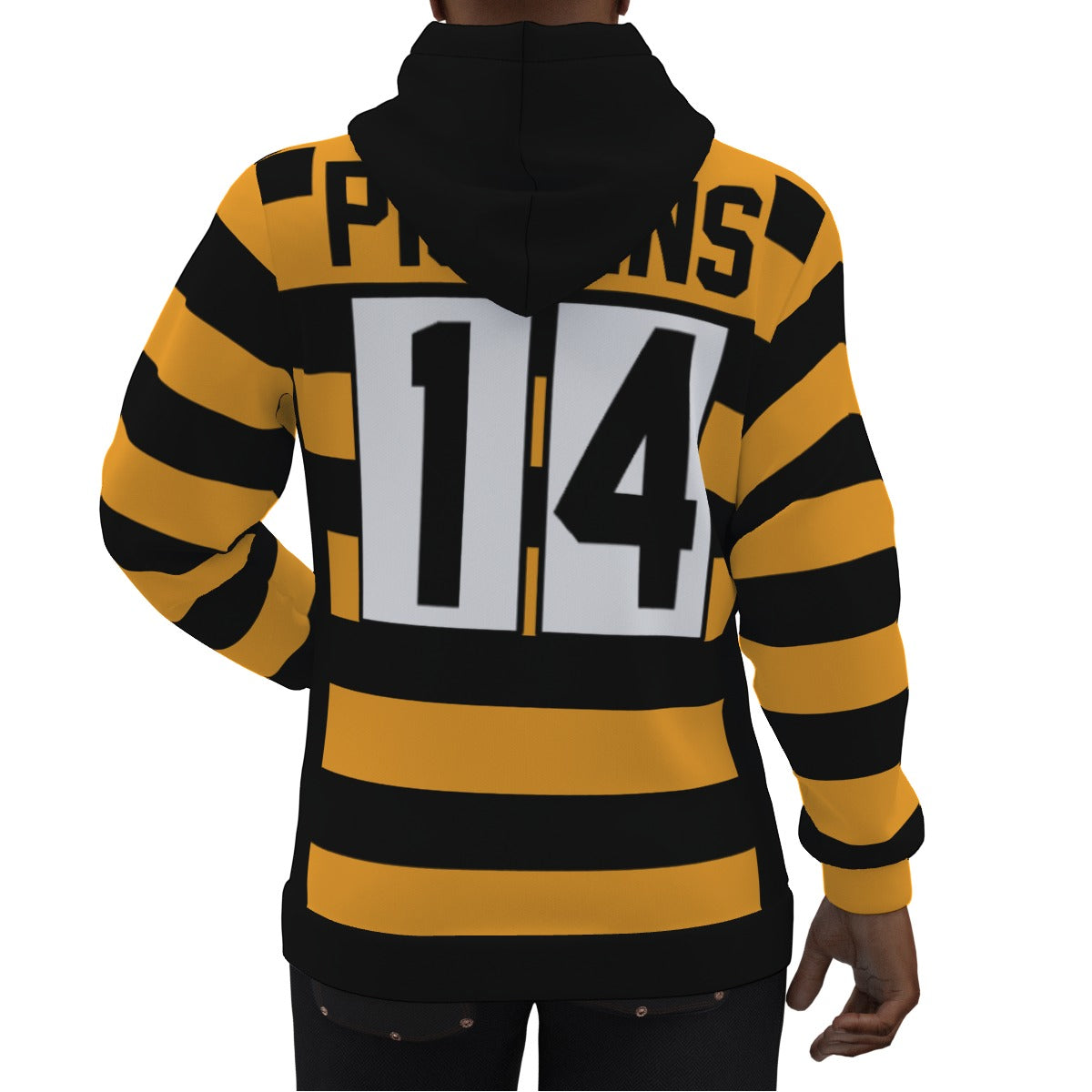 George Pickens Pittsburgh Steelers Bumble Bee Jersey Hoodie