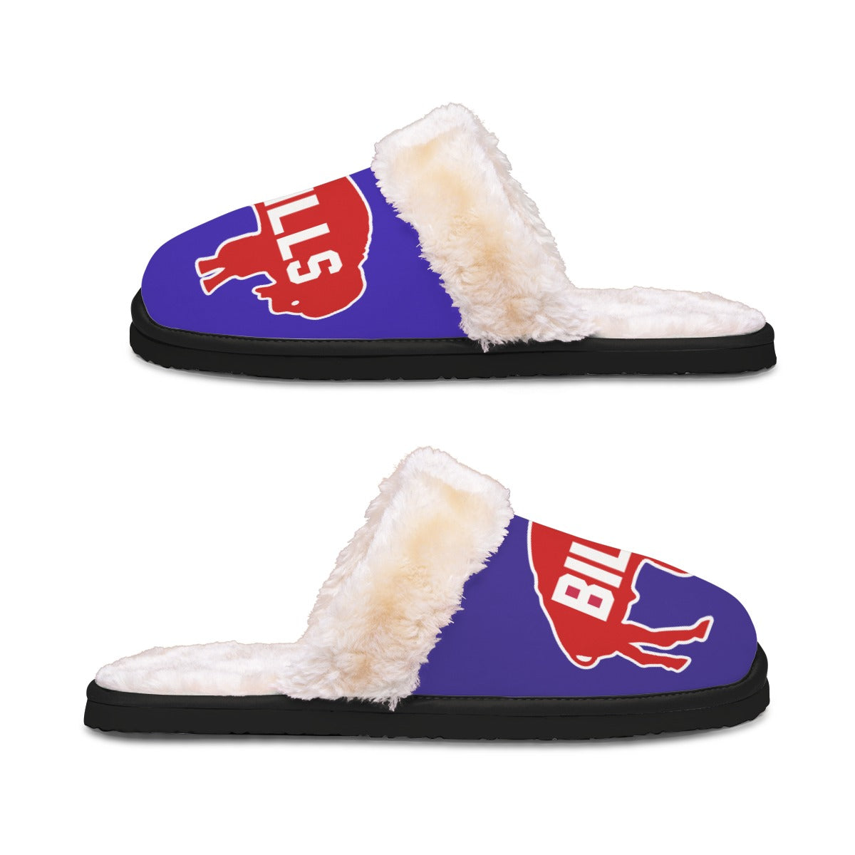 Children Buffalo Bills Old Logo Plush Slippers