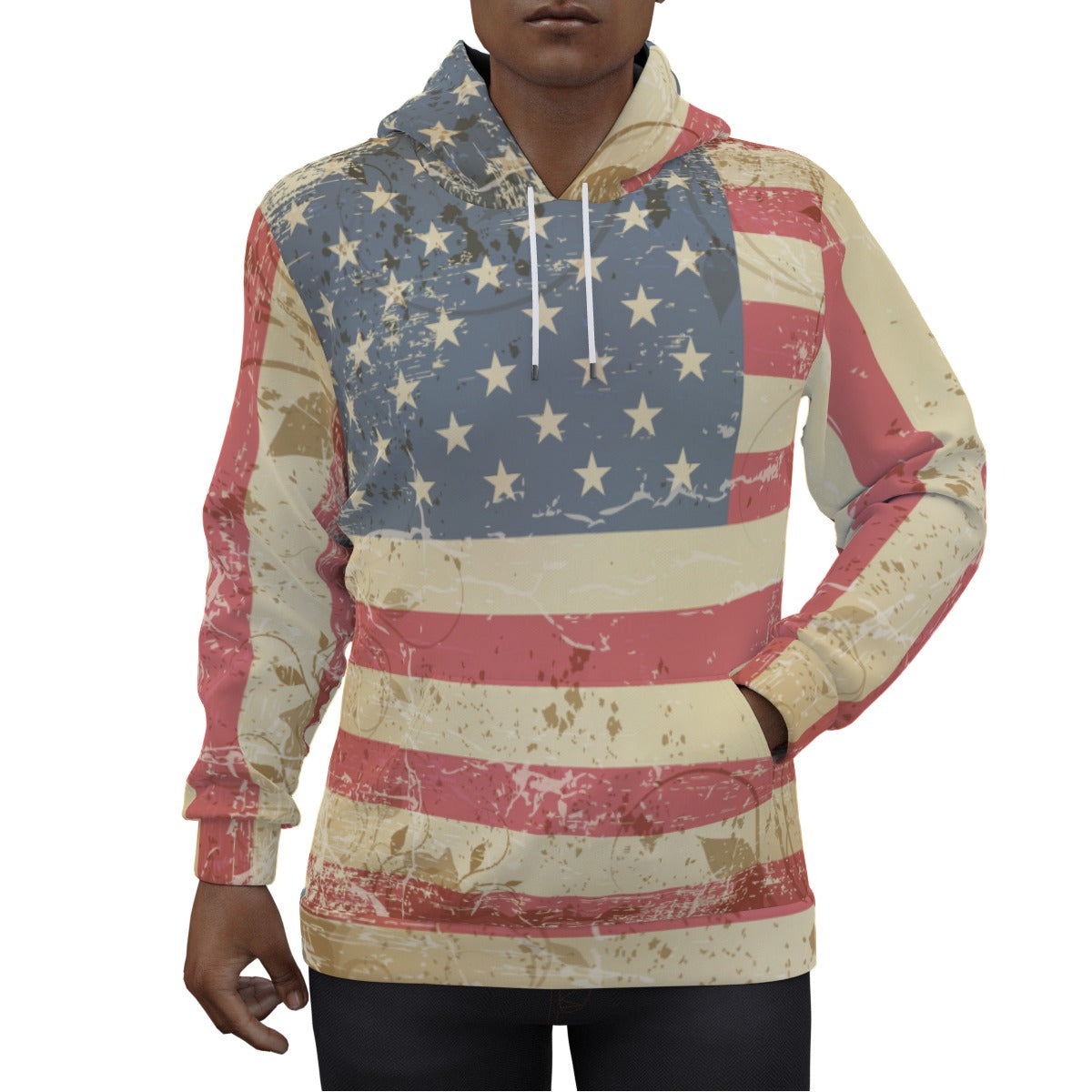 American Flag Hoodie Version 1