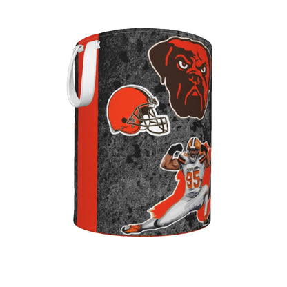 Cleveland Brown Laundry Foldable Laundry Hamper