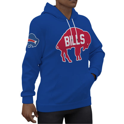 Buffalo Bills Old School Logo Blue