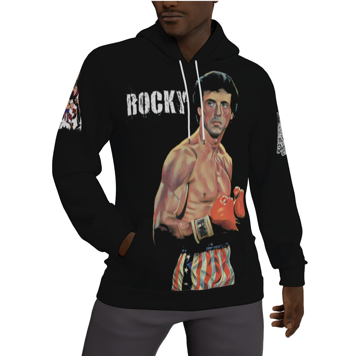 Rocky 4 Fleeced Lined Hoodie