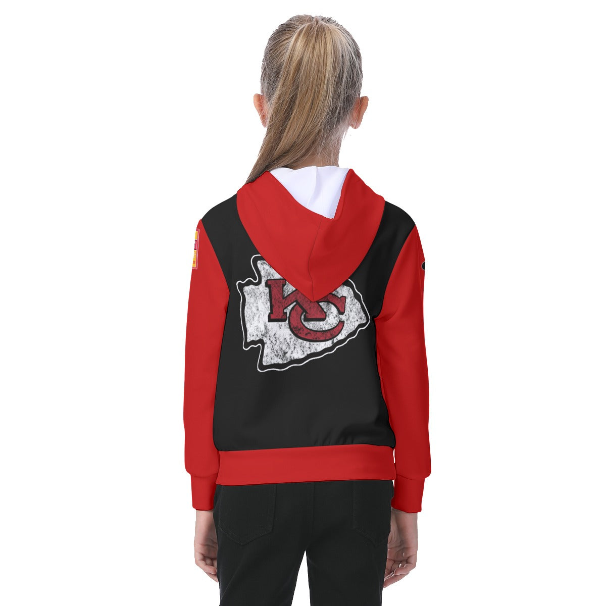 Youth Patrick Mahomes Kansas City Chiefs Portrait Hoodie