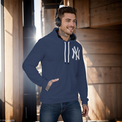 New York Yankees Blue Aaron Judge Jersey Hoodie