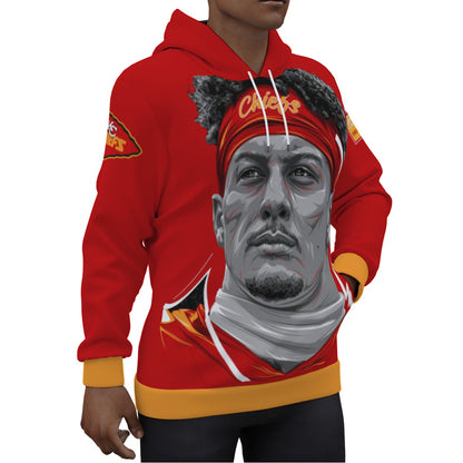 Kansas City Chiefs Patrick Mahomes Face Hoodie